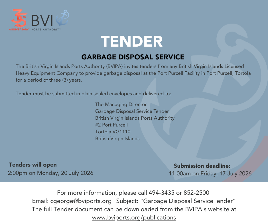 BVIPA_Tender Garbage Disposal