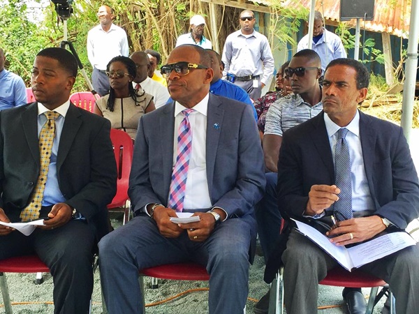 Left to right: Melvin 'Mitch' Turnbull, Mark Vanterpool, and Dr Kedrick Pickering 