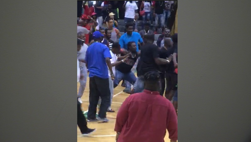 Major fight at Sports Complex