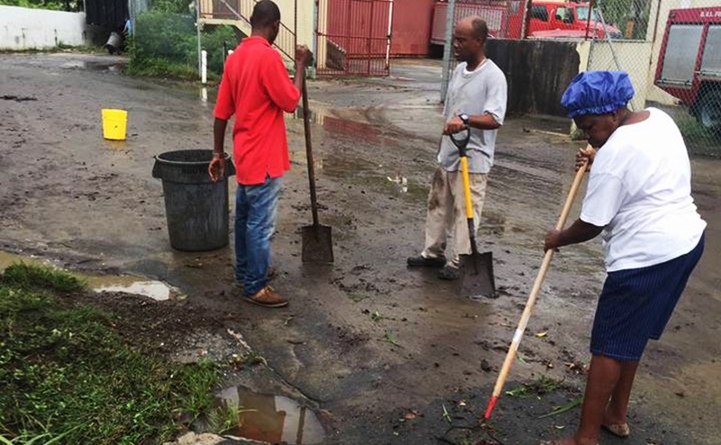 Widespread disruption amid overnight rain