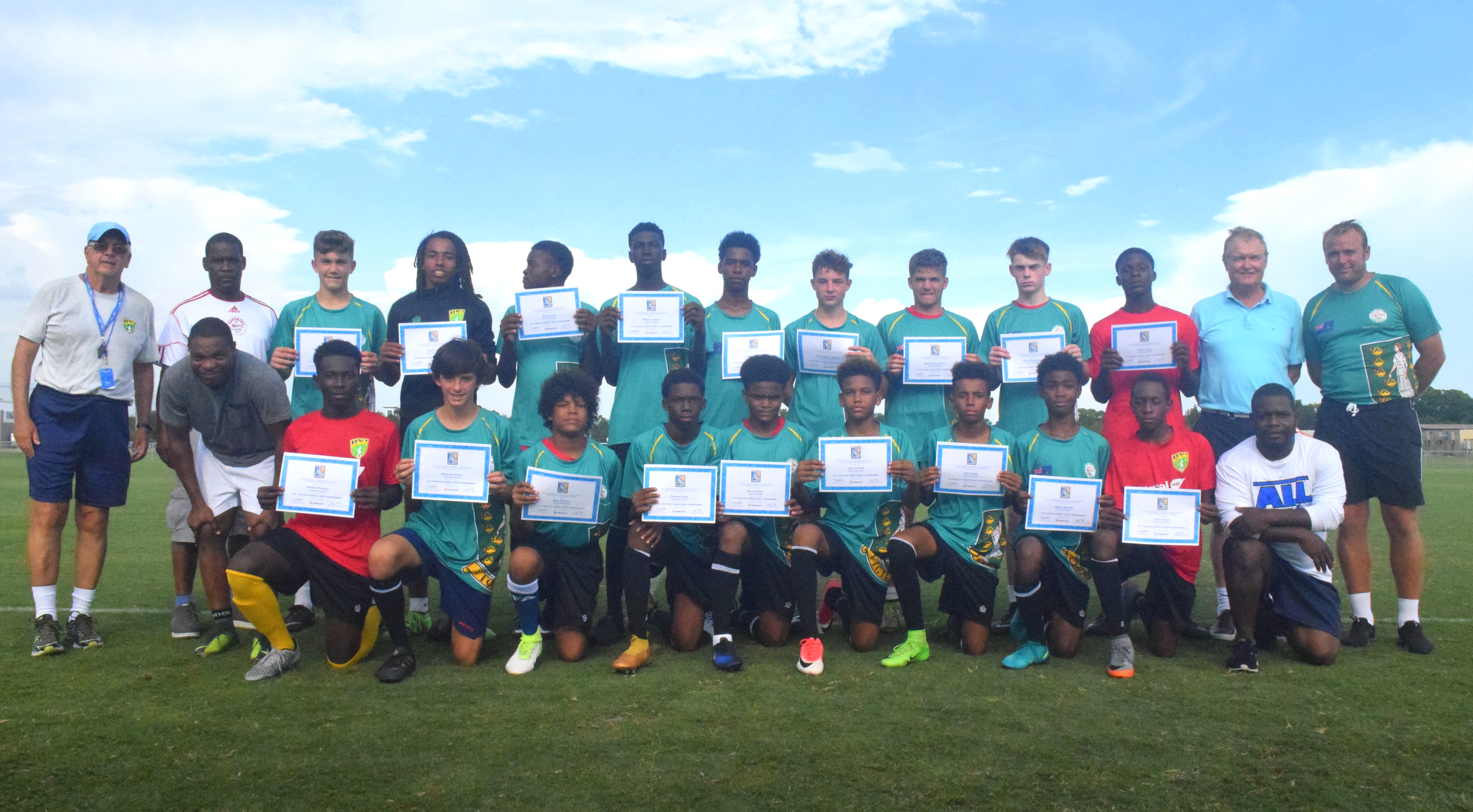 BVI U15 ballers wow at CONCACAF tournament