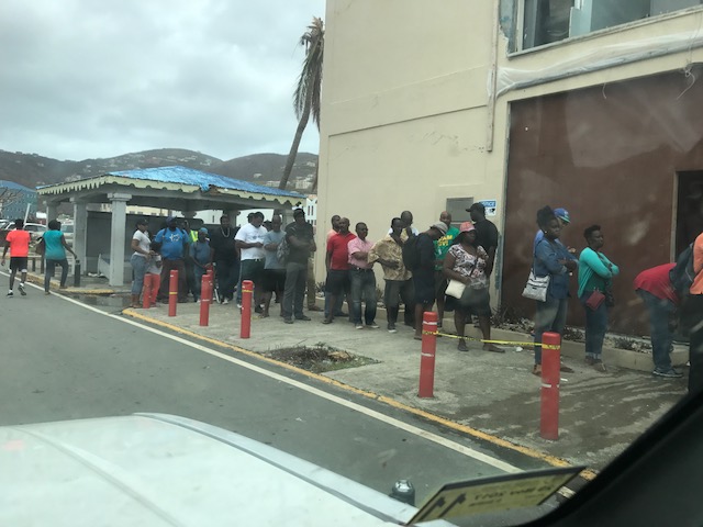 Residents flock ATMS