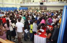 Parents at the official launch yesterday.