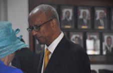 Premier Dr D Orlando Smith in the House of Assemble.