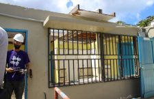 The Eslyn Henley Richiez Learning Centre in Road Town is among the structures severely damaged after the September 2017 hurricanes.