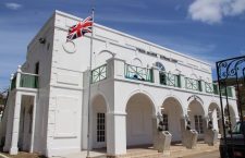 The building that houses the High Court in Road Town, Tortola.
