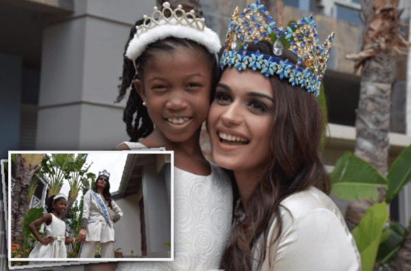PHOTO OF THE DAY: Miss World meets local princess