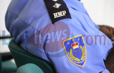 BVI News photograph of a prison officer.