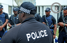 Officers of the Armed Response Unit in the Royal Virgin Islands Police Force (RVIPF.)