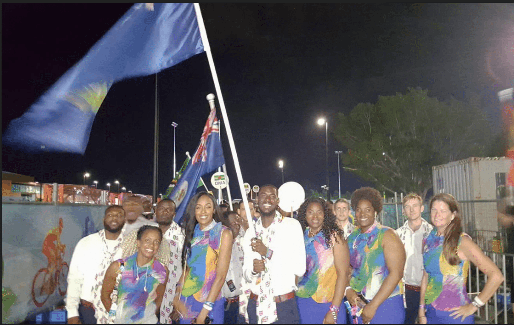 BVI athletes showcase at 2018 Commonwealth Games