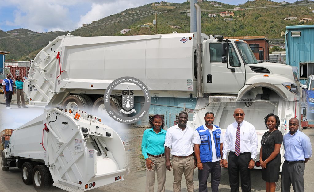 PAHO donates garbage truck to BVI