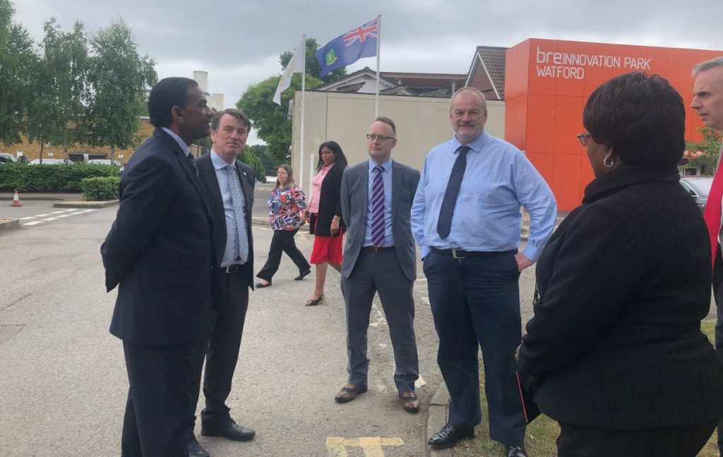 Deputy Premier discusses support for recovery during Hertfordshire visit