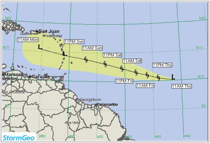UPDATE: Tropical Storm Beryl forms | Affects BVI late Sunday