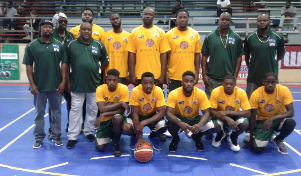BVI’s Bayside Blazers competing in St Maarten basketball tournament