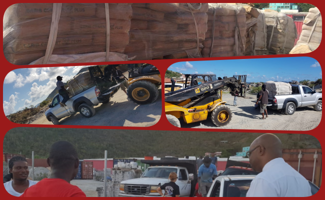Digicel giving away $40K worth of cement, residents pouring in
