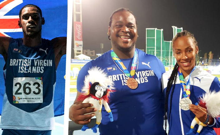 BVI bags 3 medals, sets records at CAC Games