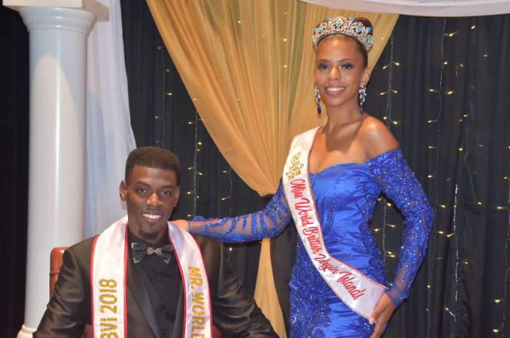 Meet Mr and Miss World BVI 2018