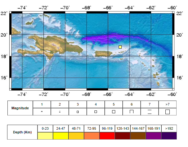 Minor midnight tremor shakes BVI