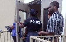 Curtis James outside the Magistrate's Court recently.