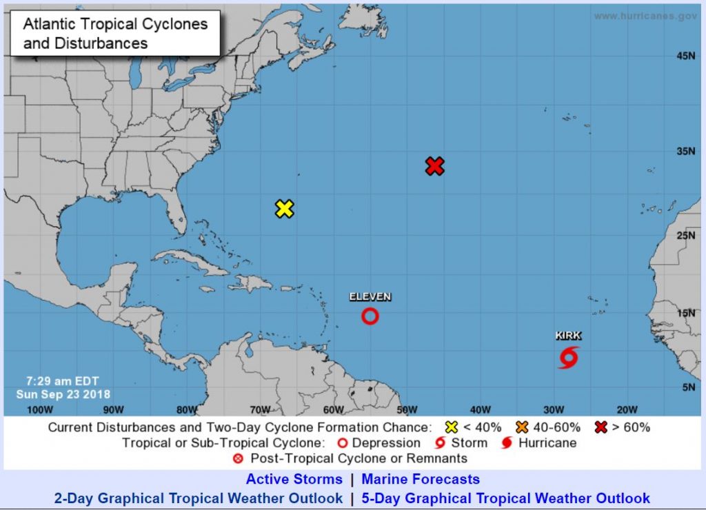 Tropical Storm Kirk Of ‘immediate Concern’ To BVI