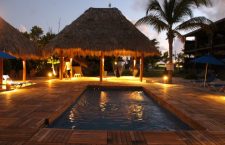A section of the pool and restaurant area of the award-winning Anegada Beach Club.