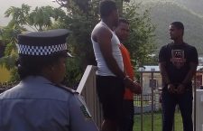 Captured in this photograph are the latest of a group of Dominican Republic natives who have been  found with fake BVI visas.