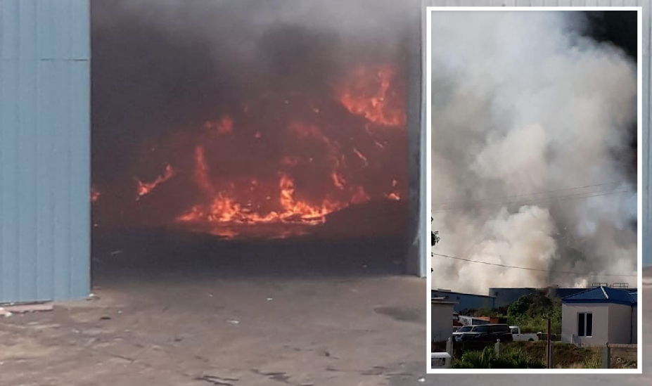 Explosion leads to massive fire at Pockwood Pond waste facility