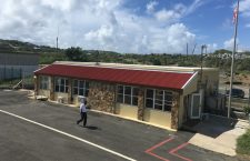 Provided photo of the newly-renovated section of the Virgin Gorda-based airport.