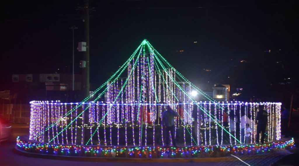 Rotary lights up Port Purcell