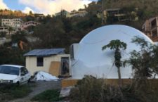 A dome in West End that was donated to vulnerable residents.