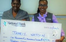 Nat’l Bank raises over $1K to support 4yo cancer patient