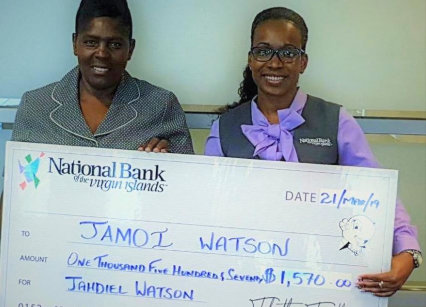 Nat’l Bank raises over $1K to support 4yo cancer patient