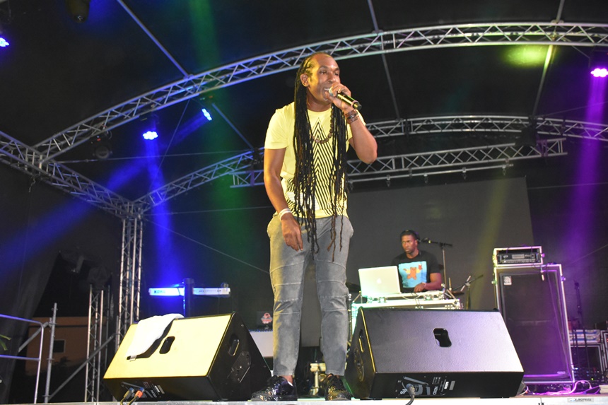 Soca artistes rock Virgin Gorda