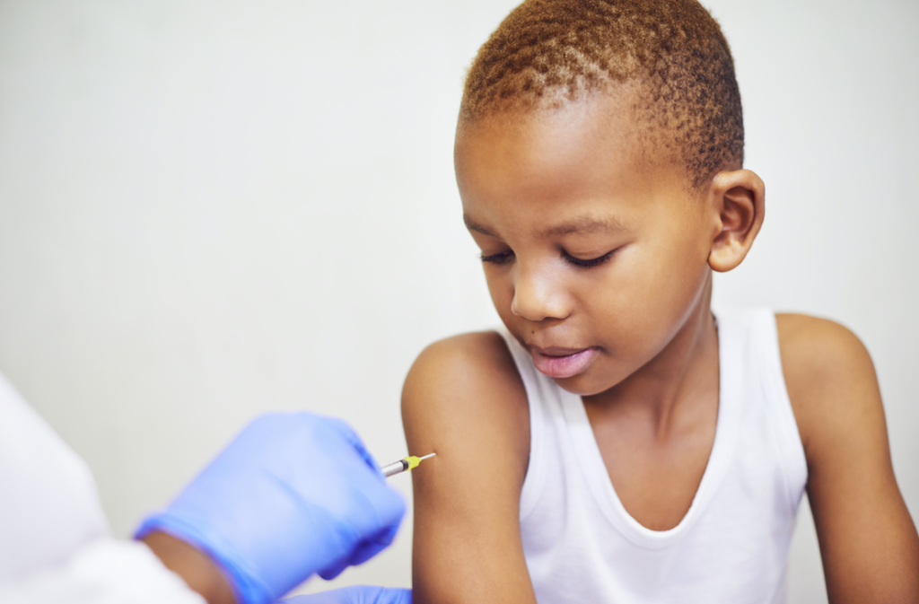 95% coverage rate | Increase in child measles vaccinations locally