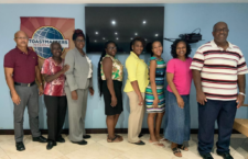 The BVI Toastmasters Executive Committee for the 2019/2020 year.