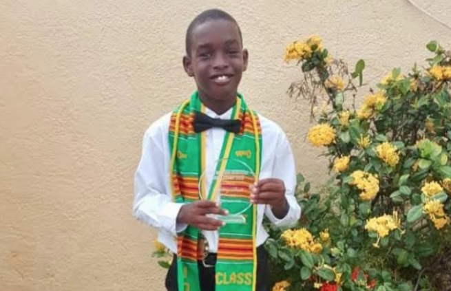 11yo Sterling Stout awarded Ivan Dawson Memorial Scholarship