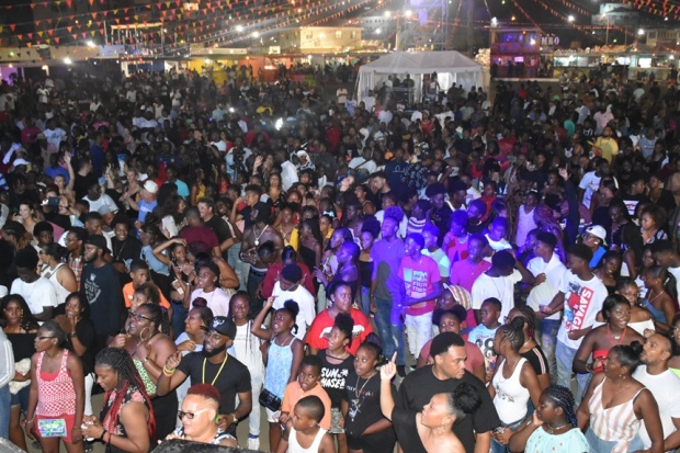 Full house for village opening, Premier warns against criminal conduct during festivities