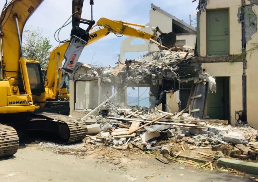 Demolition begins | Long Bay Beach Club to be redeveloped
