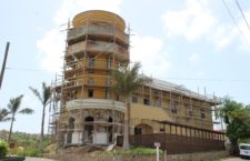 The new mall being constructed on Virgin Gorda.