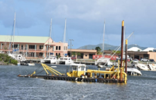 A section of the Sea Cow's Bay Harbour on Tortola.
