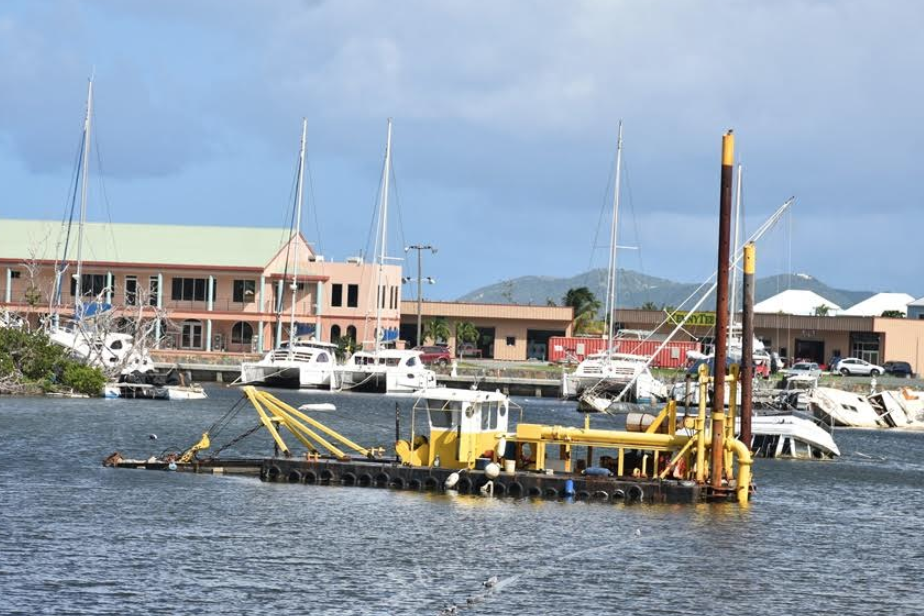 SCB Harbour being dredged, to be used as marine shelter