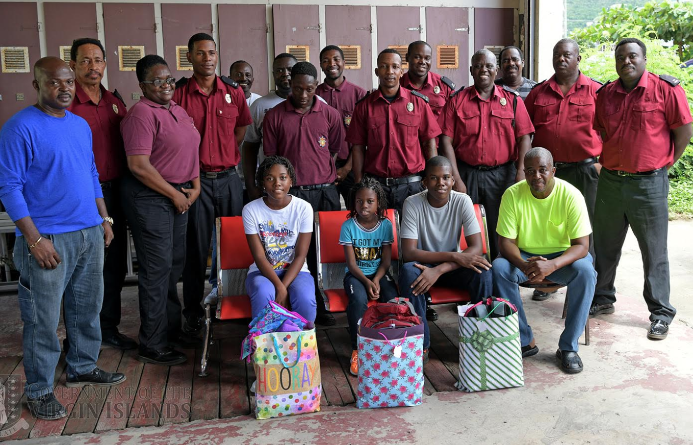 Just had to help! Firefighters donate supplies to fire victims, family overwhelmed