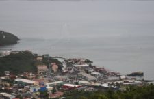 This September 25 image overlooking a section of Tortola shows overcast skies following Tropical Storm Karen. (Photo by Kamal Haynes/BVI News)