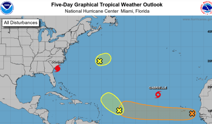 Weather disturbances, storm forms in Atlantic | One has medium chance of developing