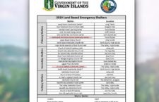 Two emergency shelters removed, one on sister island