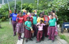 Students of the Eslyn Henley Richies Learning Centre