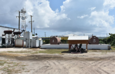 The power plant on Anegada.