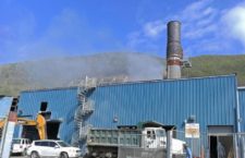 The incinerator/waste facility at Pockwood Pond on Tortola.