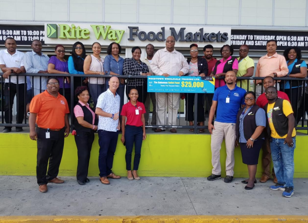 RTW raises $25K for Hurricane Dorian relief for the Bahamas