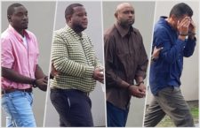 From left: Simon, Brown, Vargas, and Ybarbia. (BVI News photo)